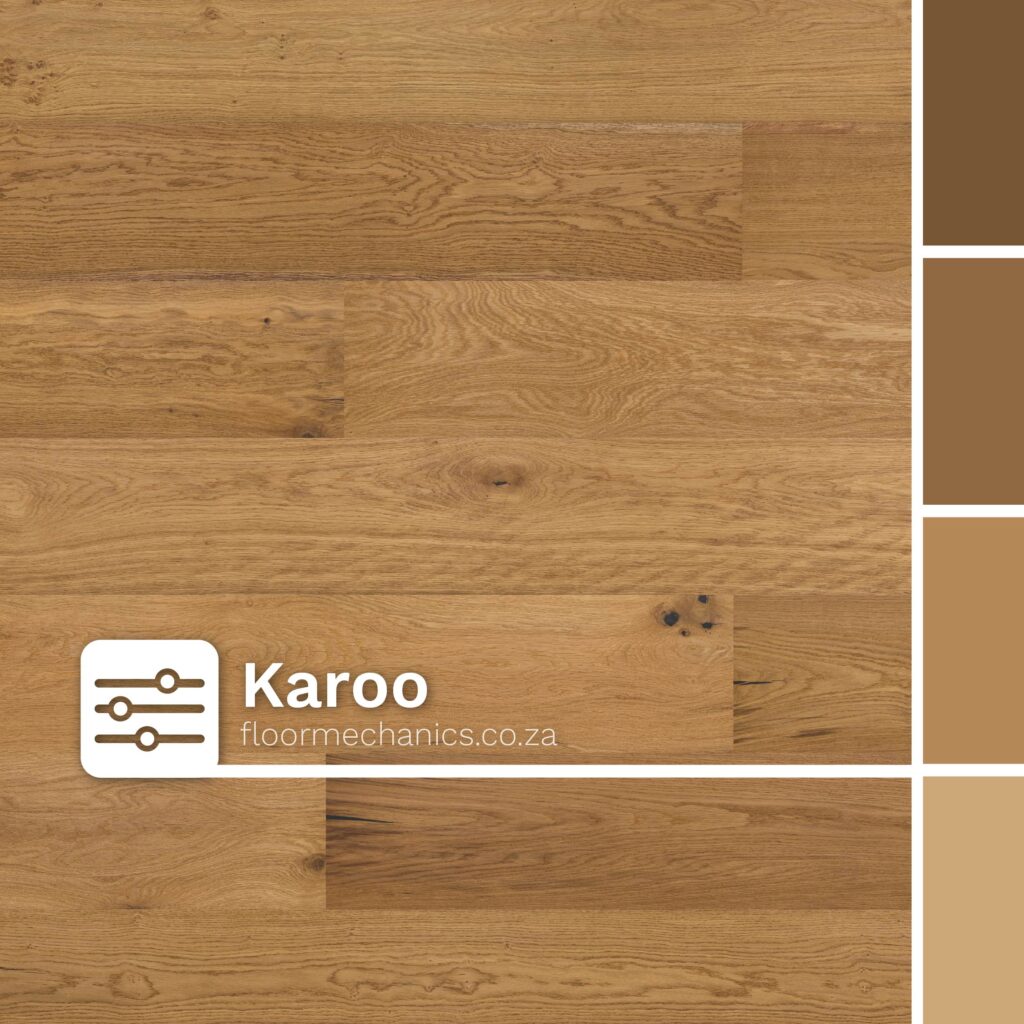 Karoo Oak Engineered Flooring 14/3 | FinOak Rustic 260 Click