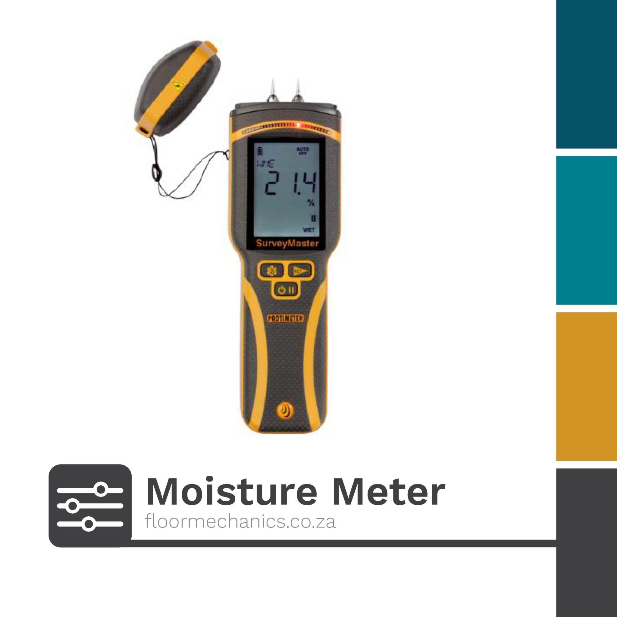 Pro Meter Moisture Meter SurveyMaster | Protimeter - Floor Mechanics