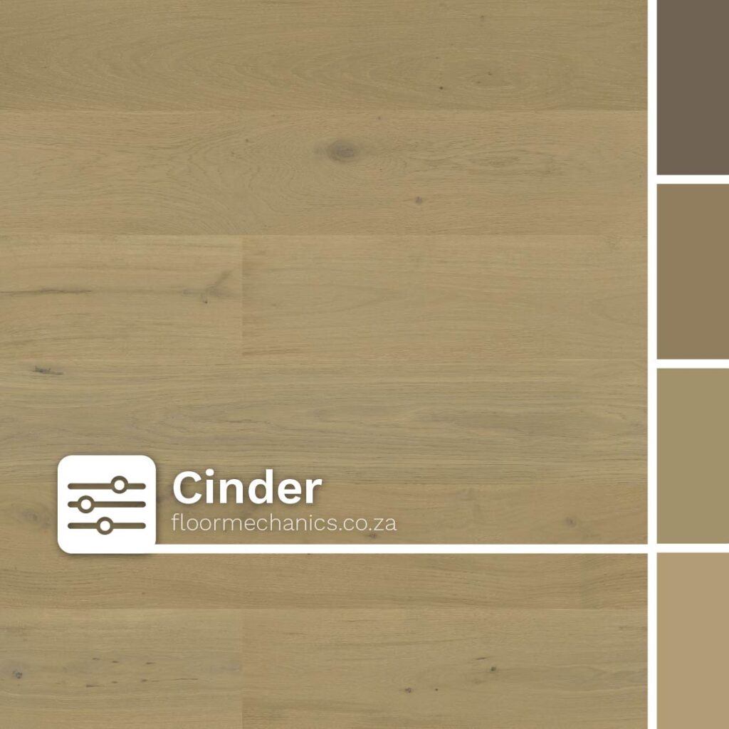 Cinder Engineered Flooring 14/3 | FinOak Atelier 190