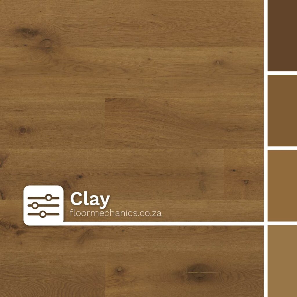 Clay Engineered Flooring 15/4 | FinOak Atelier 190