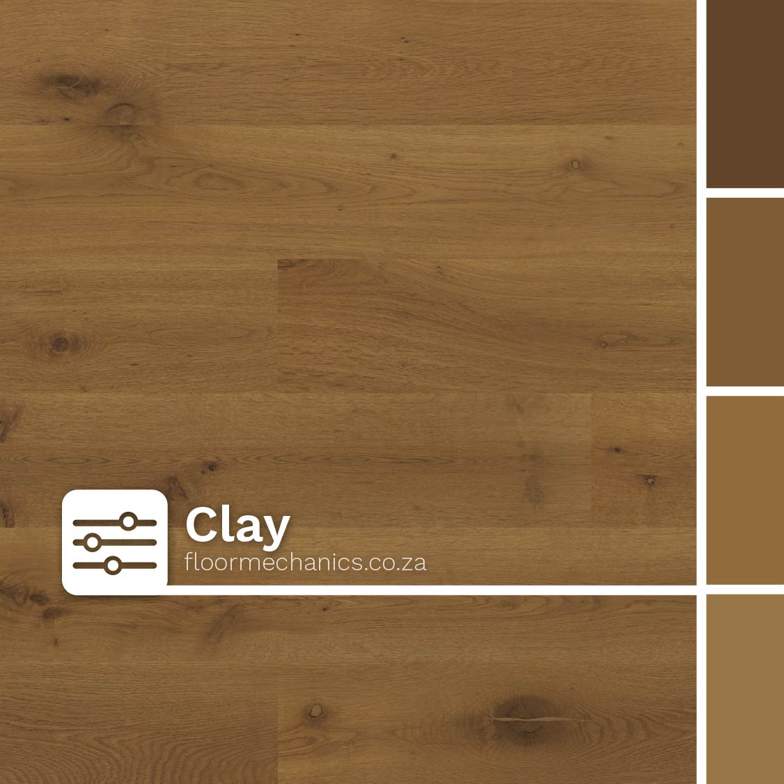 Clay Engineered Flooring 15/4 | FinOak Atelier 190